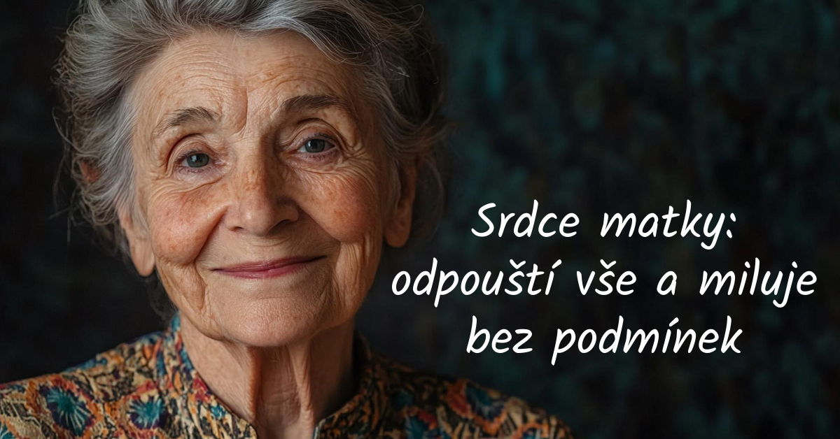 Srdce matky: odpouští vše a miluje bez podmínek