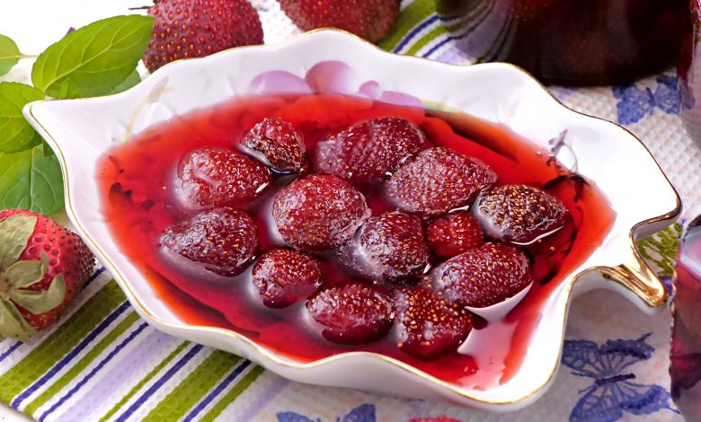 Hustý a aromatický jahodový džem s citronem Hustý a aromatický jahodový džem s citronem