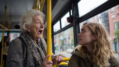 Starší žena v autobuse začala být hrubá a urážet mladou dívku, ale pak dívka nevydržela a …