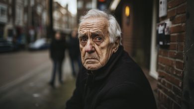 Syn vyhodil otce z domu na žádost své ženy… ale po několika měsících litoval svého rozhodnutí, neschopný zadržet slzy…