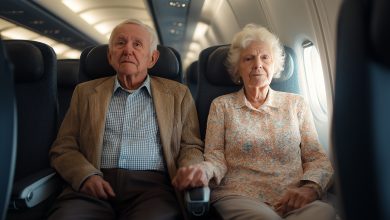 V letadle na našich sedadlech seděl starší pár. Už jsem se chtěl rozčilovat, ale jejich slova mě ponechala beze slov…