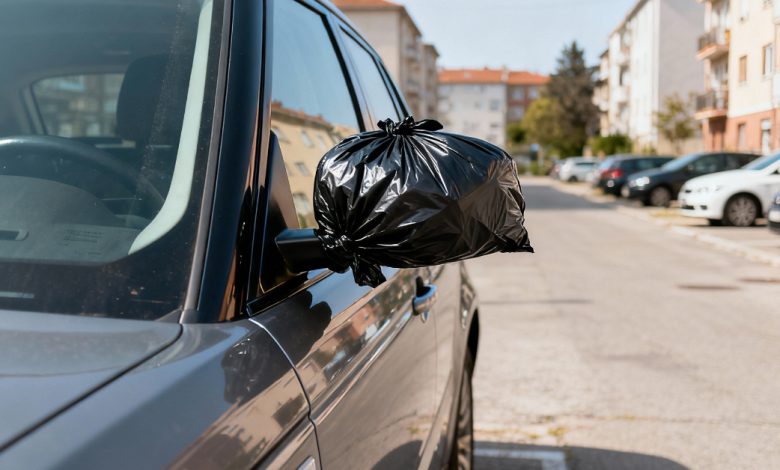 Podivná žádost sousedky pověsit tašku na zrcátko jejího auta, kterou jsem pochopila až po jejím návratu…