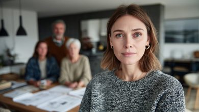 Když nevěra manžela skončila těhotenstvím, jeho rodina se sešla u nás doma a požadovala, abych odešla. Ani jsem nezvýšila hlas — jen se usmála a řekla jednu větu…