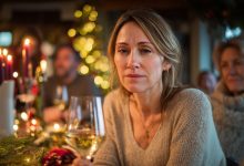 Moje tchyně mi darovala na Vánoce sadu hadrů na úklid a manželově sestře — drahou značkovou kabelku. Moje přípitek jim všem zčervenal tváře…