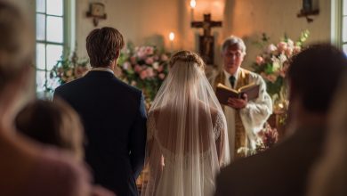 Už jsem se chystal říci „ano“ na své vlastní svatbě, když můj dvanáctiletý syn vykřikl: „TATI, POČKEJ! PODÍVEJ SE NA JEJÍ RAMENO!“