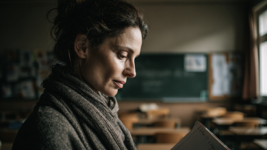 Po rodičovském setkání mě učitelka zdržela. Mlčky otevřela dceřin sešit na poslední stránce. Viděla jsem její rukopis a přečetla první řádku. Ruce se mi začaly třást. Bylo tam napsáno: “Máma neví, že táta každou noc…”