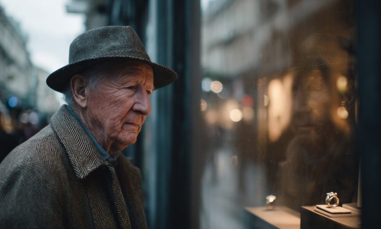 Stařec každý den přicházel k výloze klenotnictví a stál 15 minut před jedním prstenem, až se jednou majitel rozhodl zjistit důvod a vyslechl příběh, který mu sevřel srdce…