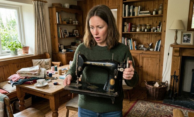 Babička nechala dům sousedce a mně – jen starý šicí stroj. Ale pod ním jsem našla klíč a vzkaz