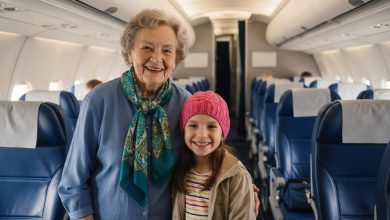 Dal jsem místo v byznys třídě babičce s vnučkou – a ani jsem netušil, že mi to změní život