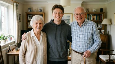 Stala jsem se matkou ve věku 56 let, když bylo opuštěné dítě nalezeno přede mnou u dveří — 23 let poté se objevila neznámá žena s krabicí a řekla: “Podívej se, co ti tvůj syn tajil”