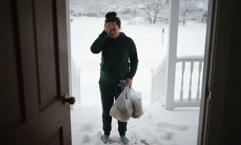 Manžel mě zavřel venku v mrazu — a to, co jsem viděla uvnitř, změnilo všechno