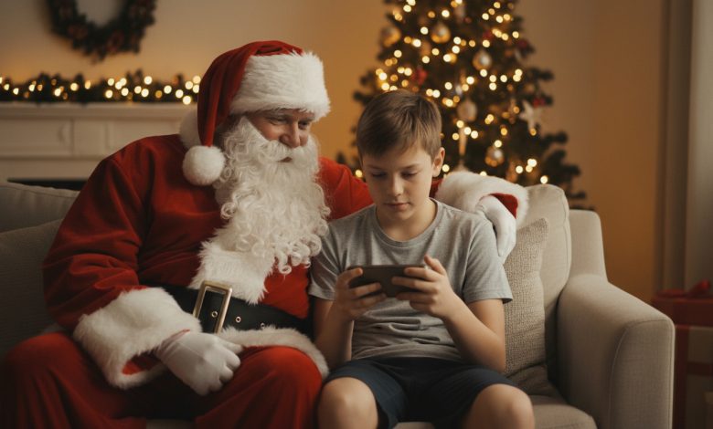 Najala jsem si muže, aby zahrál Santa Clause pro mého syna — a zjistila, že má stejné mateřské znaménko jako moje dítě