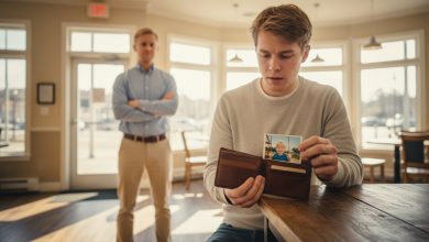 Našel jsem v baru cizí peněženku — a uvnitř byla moje dětská fotografie