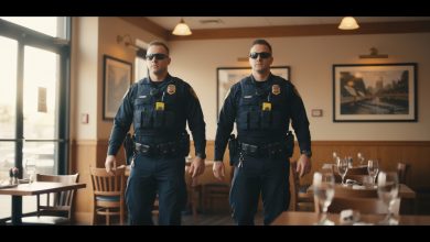 Kamaradka mě požádala, abych předstírala, že jsem její sestra na jedné večeři — uprostřed večera přijela policie