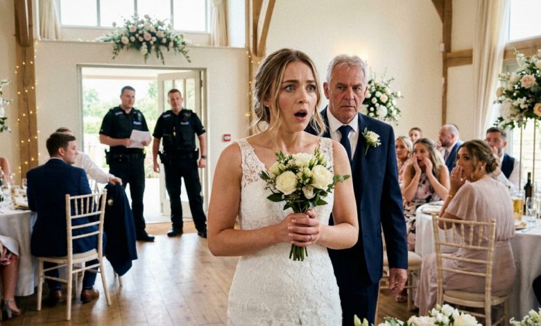 Ženich se neukázal na svatbě — místo něj vešli do sálu policisté