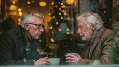 S dvěma nejlepšími přáteli jsme si slíbili, že se sejdeme na Vánoce za 30 let, ale místo jednoho z nás přišla žena našeho věku a její vyprávění nám vzalo dech…