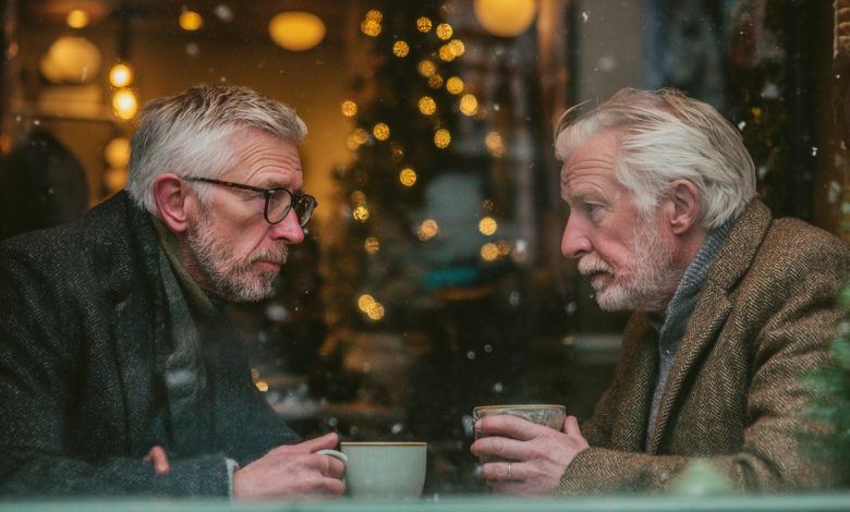 S dvěma nejlepšími přáteli jsme si slíbili, že se sejdeme na Vánoce za 30 let, ale místo jednoho z nás přišla žena našeho věku a její vyprávění nám vzalo dech…