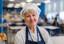 Spolužáci se roky smáli mé babičce z jídelny ve škole — dokud můj závěrečný projev nepotěšil celou síň…