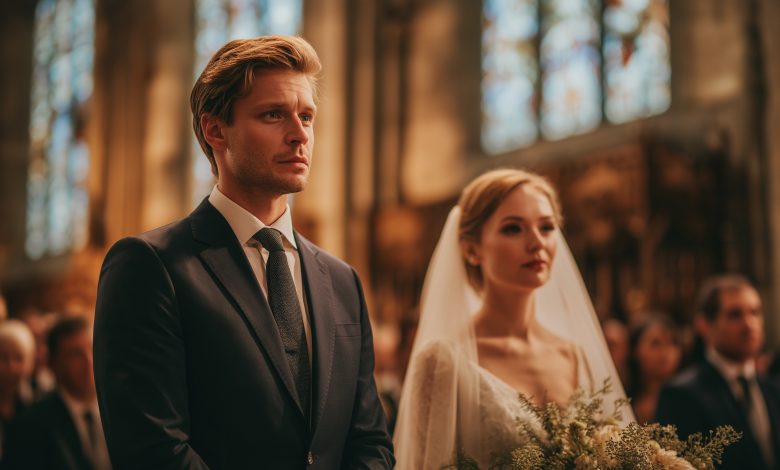 Pomohl jsem plačící ženě na letišti — o dva roky později vstoupila do kostela během mé svatby