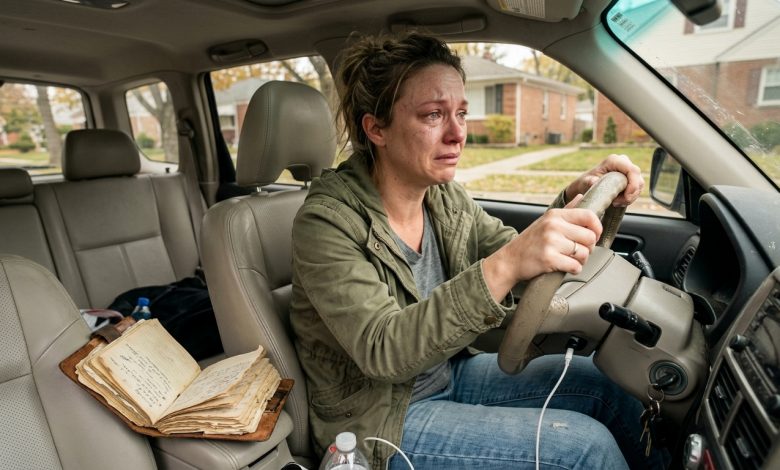 Náhodou jsem našla otcův deník. Přečetla jsem ho, sedla do auta a jela k našemu starému domu. Náhodou jsem našla otcův deník. Přečetla jsem ho, sedla do auta a jela k našemu starému domu.