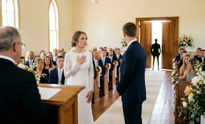 Na mé svatbě se objevila neznámá starší paní a ukázala prstem na ženicha