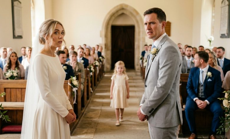 Přímo během obřadu vešla do sálu malá holčička a zamířila k mému snoubenci