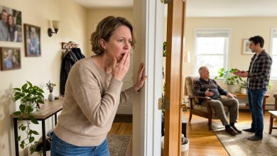 Moje dcera přivedla svého snoubence domů poprvé — byla jsem v šoku, když jsem zaslechla, jak mluví s mým manželem
