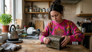 Koupila jsem starou krabici na bleším trhu jen za pár mincí, a o týden později se u mých dveří objevil muž, připravený ji koupit za jakékoli peníze…