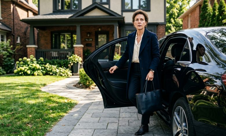 Mrzutý soused roky křičel na mé děti — po jeho odchodu přijela jeho dcera se zamčenou krabicí adresovanou mému synovi