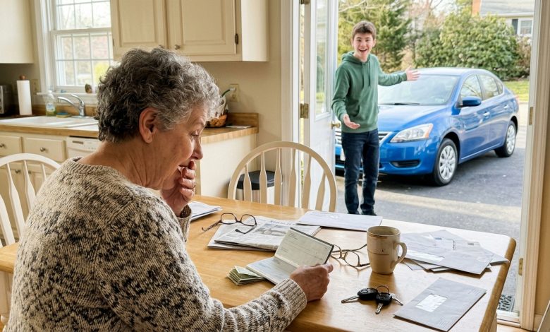 Přepsala jsem své životní úspory na vnuka. Koupil si auto.