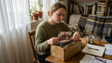 Když můj bratr odešel, všechno šlo k jeho ženě. Mně zbyla krabice starých fotografií a pocit, že neexistuji.