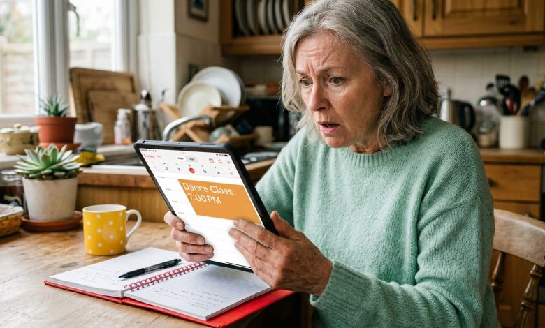 Můj manžel přicházel domů každý čtvrtek pozdě celý rok. Říkal, že to byla pracovní schůzka. Na našem sdíleném kalendáři jsem našla rezervaci místa — byla to taneční hodina.