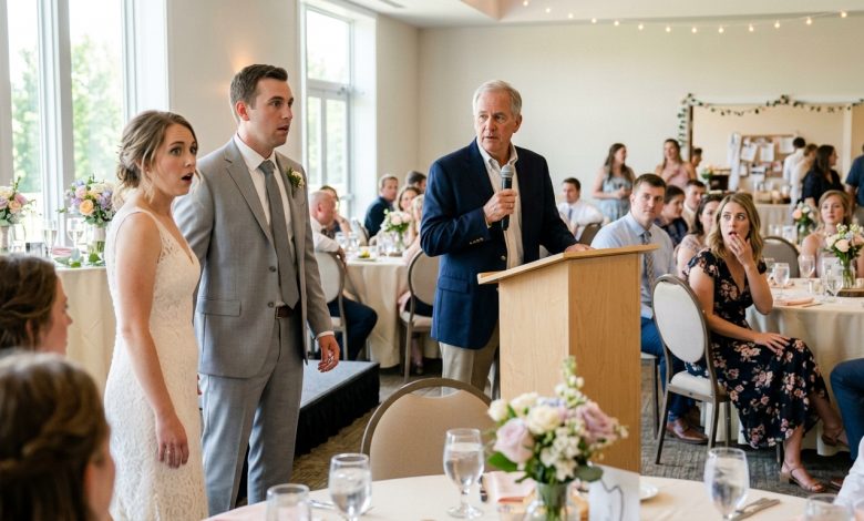 Moje sestra se provdala za mého bývalého — Pak můj otec vzal mikrofon a řekl: “Je tu něco, co byste měli všichni vědět o ženichovi”