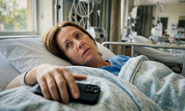 Ležela jsem po operaci s kapačkou v ruce, když mi manžel napsal, kdy mě propustí, protože doma není co jíst — 18 let manželství, a takhle vypadá péče