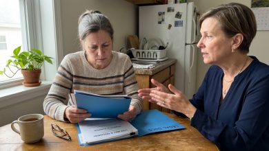 Moje sestra vždy vydělávala víc než já. Když naše mamka onemocněla, vzala jsem si volno a starala se o ni. Mamka odkázala byt oběma stejným dílem. Moje sestra říká, že je to spravedlivé.