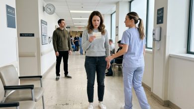 Když mi zdravotní sestra vtiskla do ruky poznámku, zatímco můj bývalý stál metr dál: “Lže. Zkontroluj kameru ve 3 ráno.”