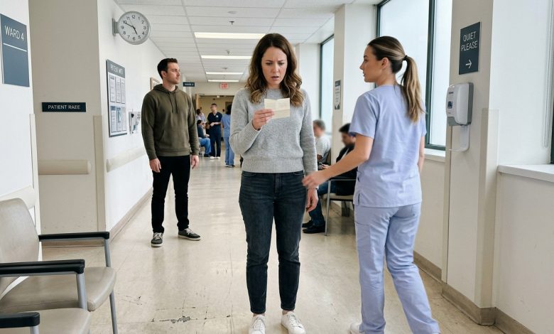 Když mi zdravotní sestra vtiskla do ruky poznámku, zatímco můj bývalý stál metr dál: “Lže. Zkontroluj kameru ve 3 ráno.”