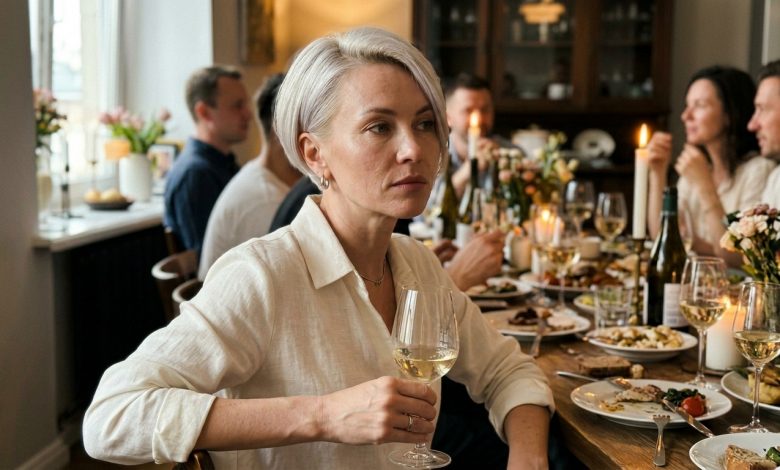 Slavili jsme narozeniny mého manžela, tchyně zvedla sklenku: „Na našeho syna — jak všechno táhne, pracuje a nestěžuje si.“ Seděla jsem vedle. 10 let v manželství. Dvě děti. Jeho matka v mé kuchyni každou neděli. Manžel se na mě ani nepodíval. Položila jsem sklenku, vstala od stolu. A řekla všem jednu jedinou větu, po které oslava skončila…. Slavili jsme narozeniny mého manžela, tchyně zvedla sklenku: „Na našeho syna — jak všechno táhne, pracuje a nestěžuje si.“ Seděla jsem vedle. 10 let v manželství. Dvě děti. Jeho matka v mé kuchyni každou neděli. Manžel se na mě ani nepodíval. Položila jsem sklenku, vstala od stolu. A řekla všem jednu jedinou větu, po které oslava skončila….