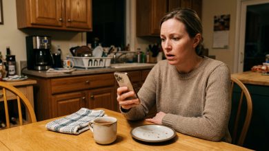 V sobotu měl „pracovní volání“ a odešel jen na hodinu. Ten večer mi napsala servírka na sociálních sítích: „Nechci se vměšovat, ale váš manžel nechal něco na stole.“