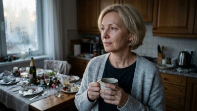 Pro šest lidí jsem prostřela novoroční stůl — o půlnoci nikdo nepřišel ani nezavolal — prvního ledna jsem vyměnila zámky, sbalila věci svých blízkých do tašek a poprvé za třicet let se rozhodla dát na první místo sama sebe.