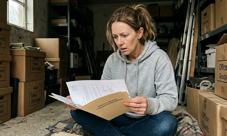 Uklízela jsem komoru měsíc po maminčině smrti — a našla krabici s dokumenty k bytu, kde byl podpis mé sestry a datum. Když jsem to uviděla, musela jsem zavolat notáři