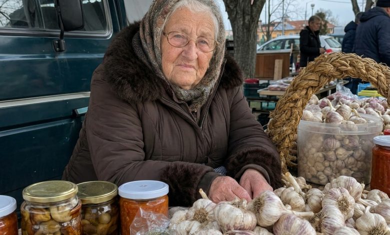 Přišel jsem koupit česnek od babičky sedící na ulici, když náhle za mými zády zazněl hrozivý mužský hlas…
