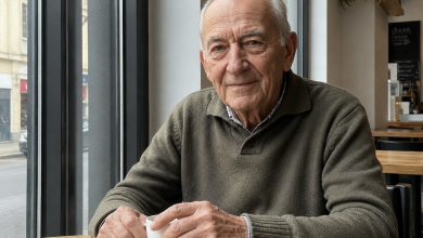 Jedli jsme v obchodním centru… ale jedna krátká věta od mého 82letého otce přiměla teenagera zmlknout a zamyslet se…